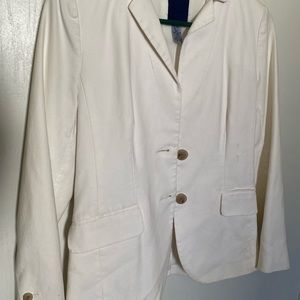 J.crew White blazer
